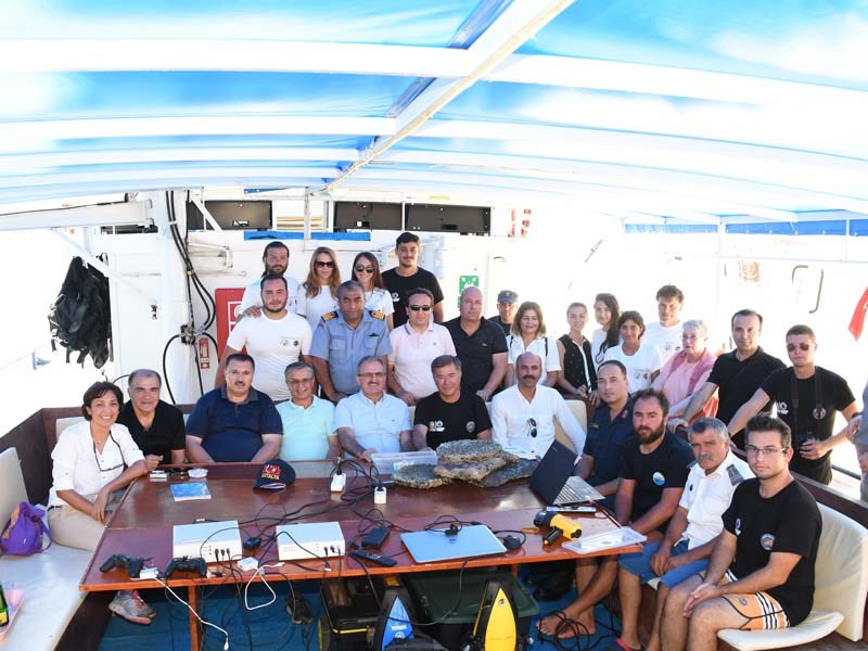 Batı Antalya Batığında Ahtapot Gözetimde Kazı 04