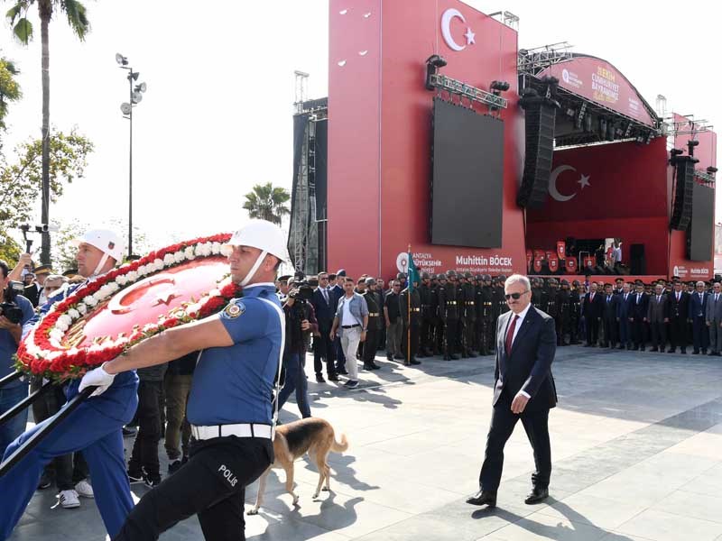 Antalya’da Cumhuriyet Bayramı Kutlamaları Başladı 02