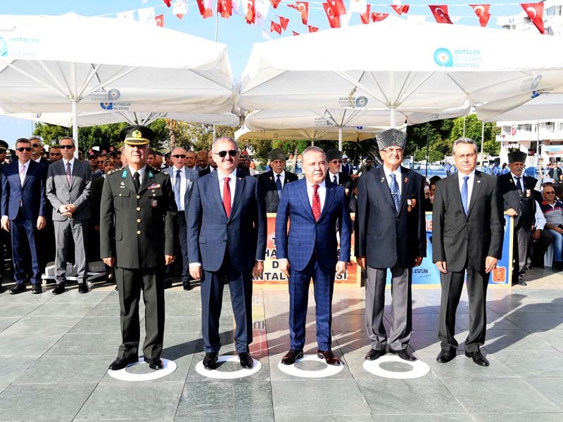 Antalya’da 19 Eylül Gaziler Günü Anıldı  02