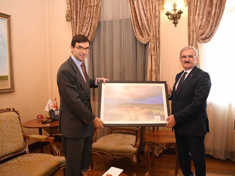 İspanya Büyükelçisi’nden Vali Karaloğlu’na Ziyaret 05