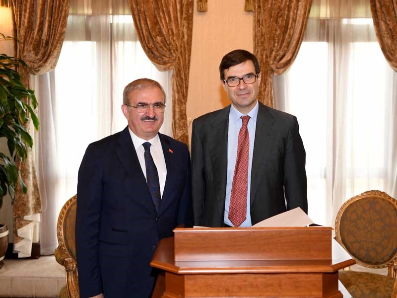 İspanya Büyükelçisi’nden Vali Karaloğlu’na Ziyaret ana