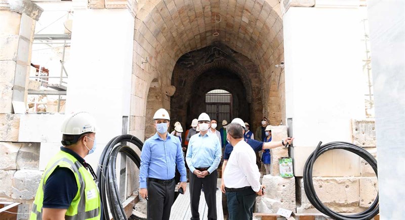 Şehzade Korkut Camiinde Ahşap İşlemeler Göz Kamaştıracak 01