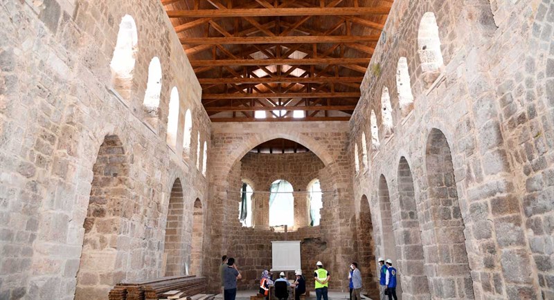 Şehzade Korkut Camiinde Ahşap İşlemeler Göz Kamaştıracak 05