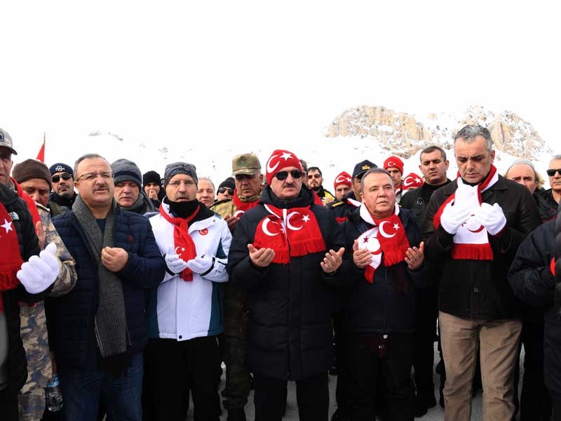 Antalya Sarıkamış Şehitleri İçin Yürüdü 08