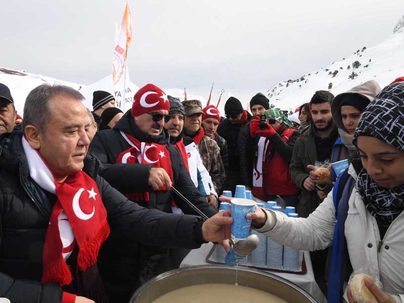 Antalya Sarıkamış Şehitleri İçin Yürüdü 10