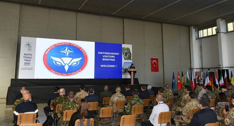 Antalyada Düzenlenen NATO Toxic Trip-2021 Tatbikatı 02