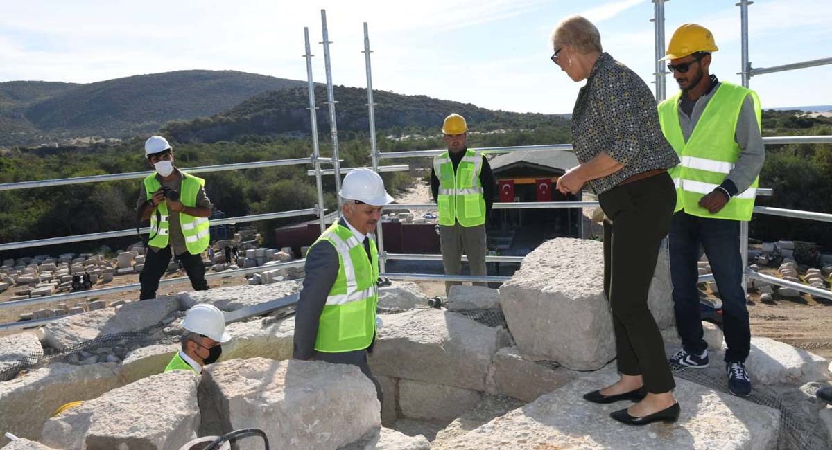 Patara Deniz Feneri Yeniden Ayağa Kalkıyor 04