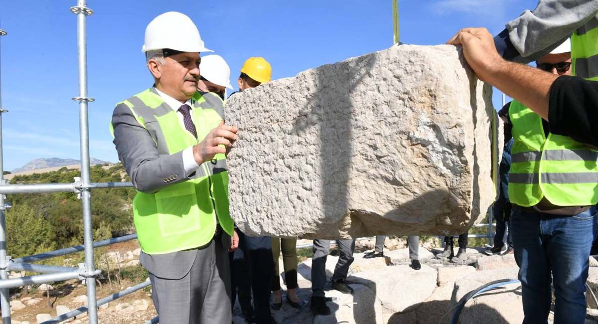 Patara Deniz Feneri Yeniden Ayağa Kalkıyor 07