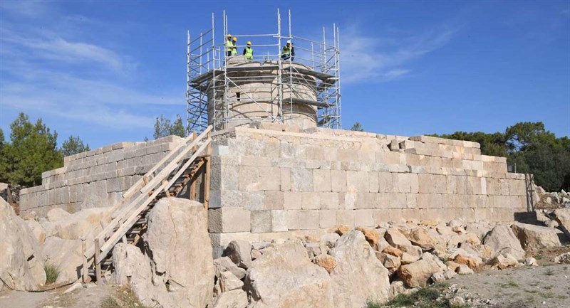 Patara Deniz Feneri Yeniden Ayağa Kalkıyor 10