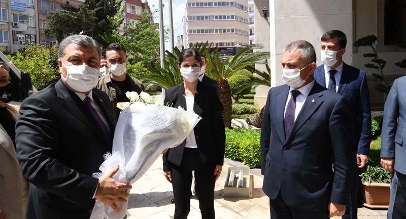 Sağlık Bakanı Fahrettin Koca nın Ziyareti 01