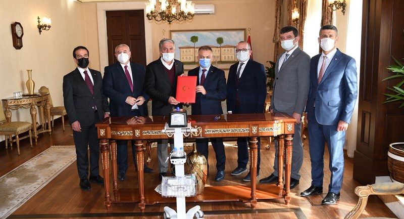Solunum Cihazları Protokolle İl Sağlık Müdürlüğüne Teslim Edildi 02