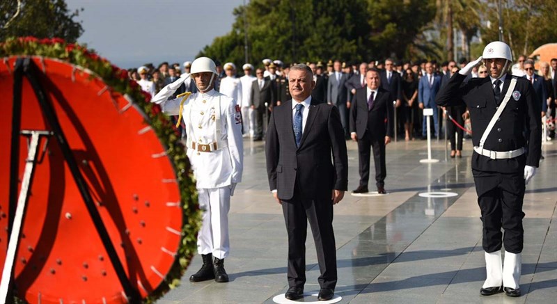 Gaziler Gününün 101 inci Yıldönümü Antalya da Törenlerle Kutlandı 03