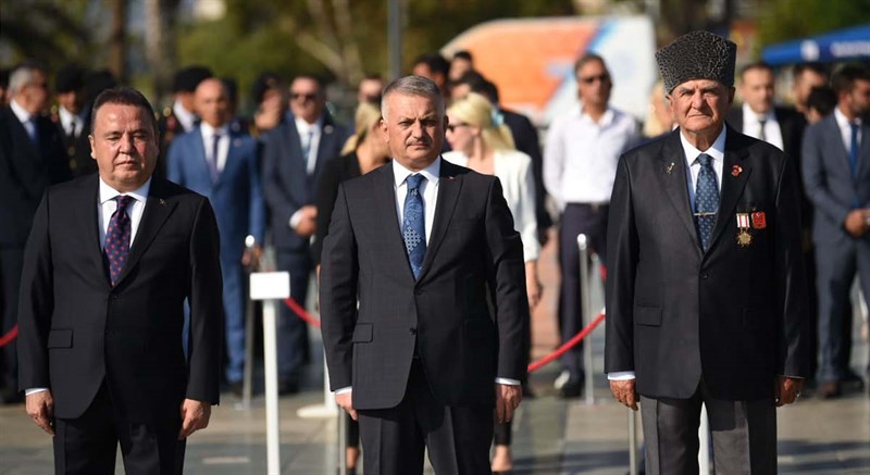 Gaziler Gününün 101 inci Yıldönümü Antalya da Törenlerle Kutlandı 05