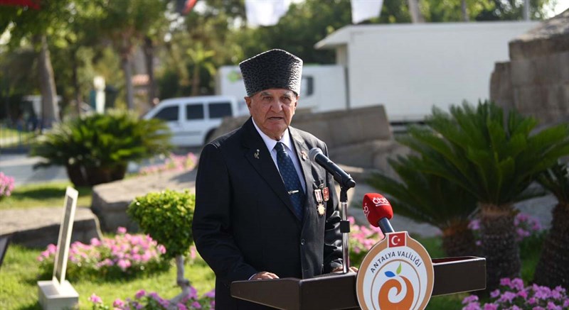 Gaziler Gününün 101 inci Yıldönümü Antalya da Törenlerle Kutlandı 07
