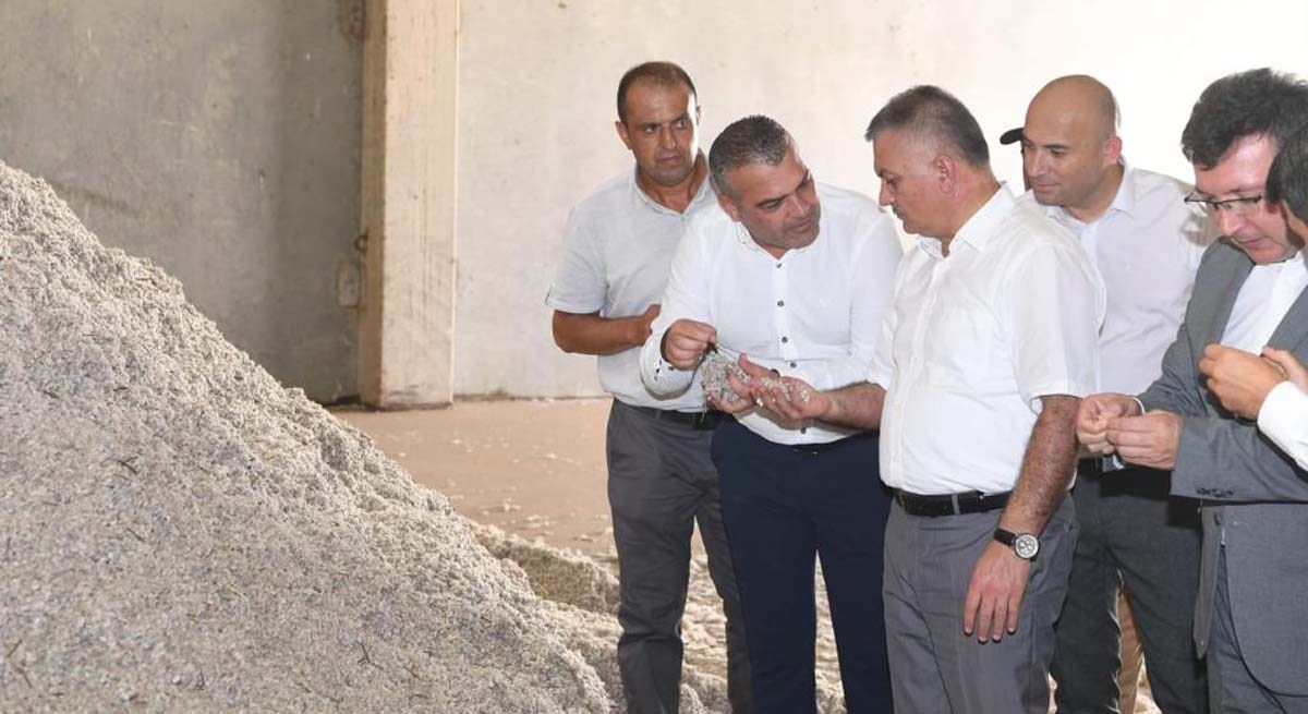 Antalyada Pamukta İlk Hasat Vali Yazıcı dan 05