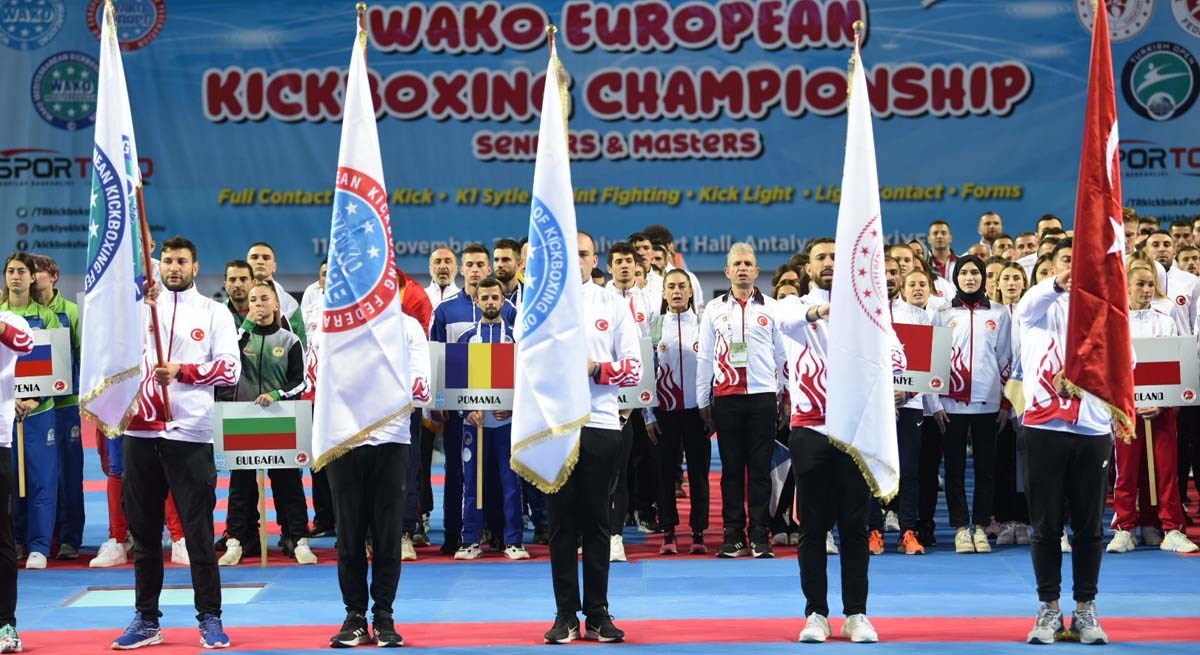 WAKO Avrupa Kick Boks Şampiyonası Antalyada Başladı 01
