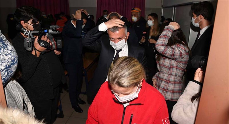 Vali Yazıcı Deprem Anı ve Tahliye Tatbikatına Katıldı 04