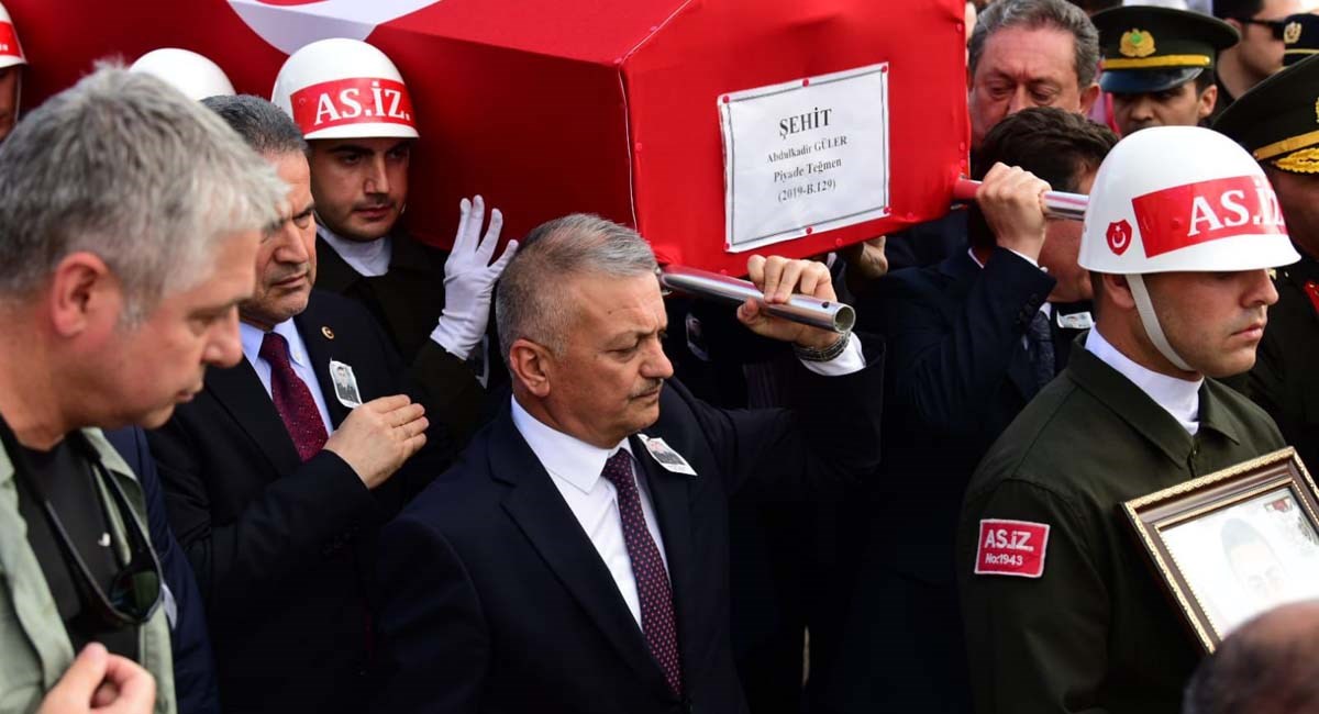 Şehit Piyade Teğmen Abdulkadir Güler Son Yolculuğuna Uğurlandı 09