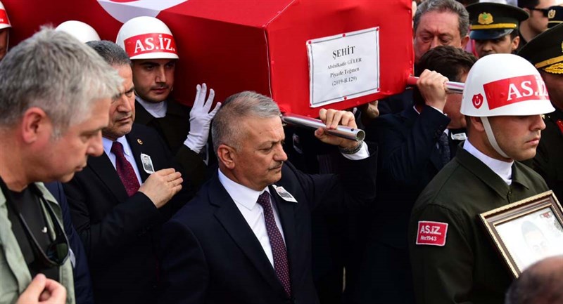 Şehit Piyade Teğmen Abdulkadir Güler Son Yolculuğuna Uğurlandı 09