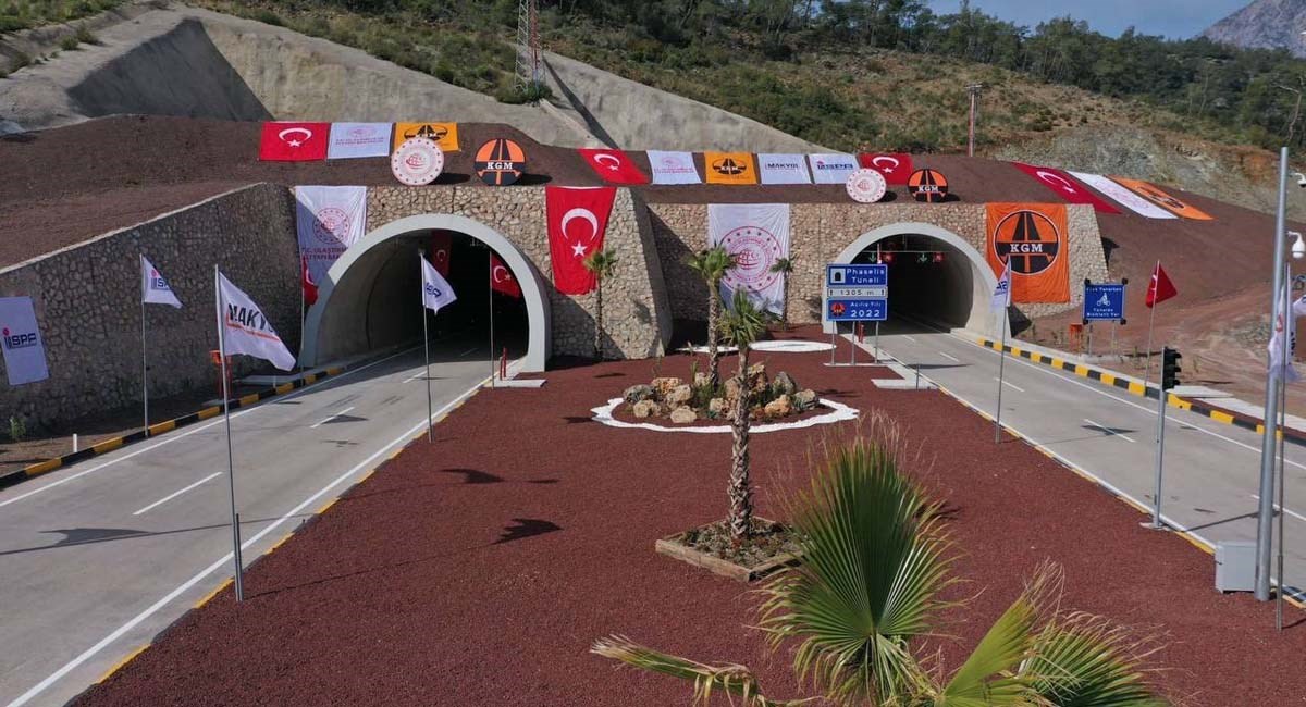 Phaselis Tüneli Hizmete Açıldı 06