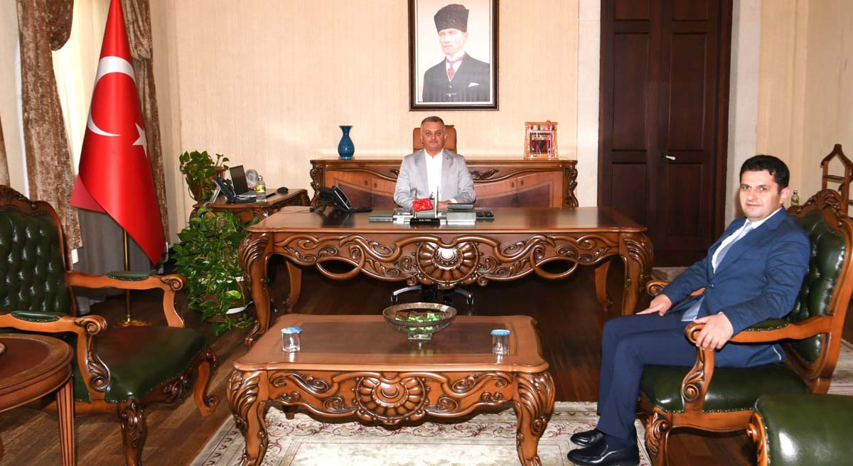 Vali Yazıcı Yeni İl Milli Eğitim Müdürünü Kabul Etti 01