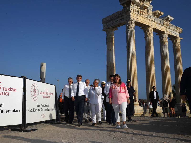 Vali Şahin, Manavgat’ta İncelemelerde Bulundu