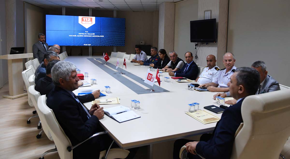 112 Acil Çağrı Hizmetleri İl Koordinasyon Komisyonu Toplantısı 02