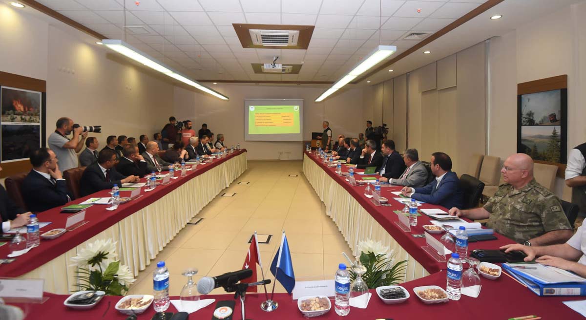 İl Orman Yangınlarıyla Mücadele Komisyon Toplantısı Gerçekleşti 04