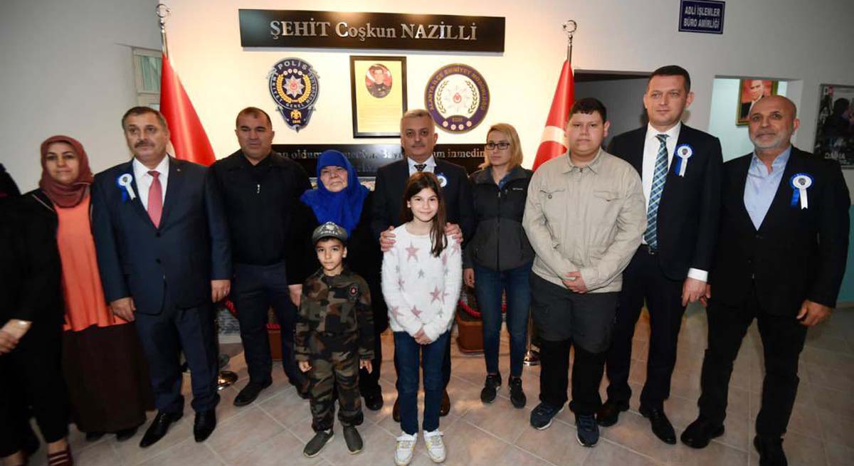 Alanyada Şehitlerin İsimleri Polis Merkezlerinde Yaşatılacak 07