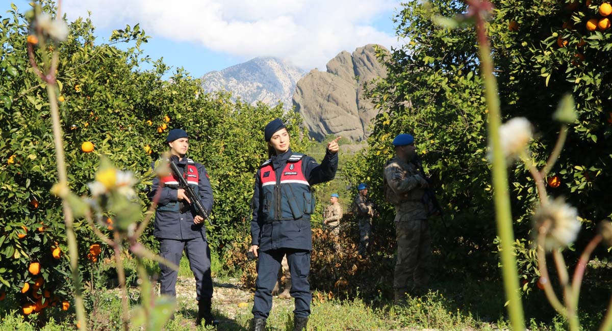 01 jandarma ekipleri narenciye hırsızlarına karşı nöbette