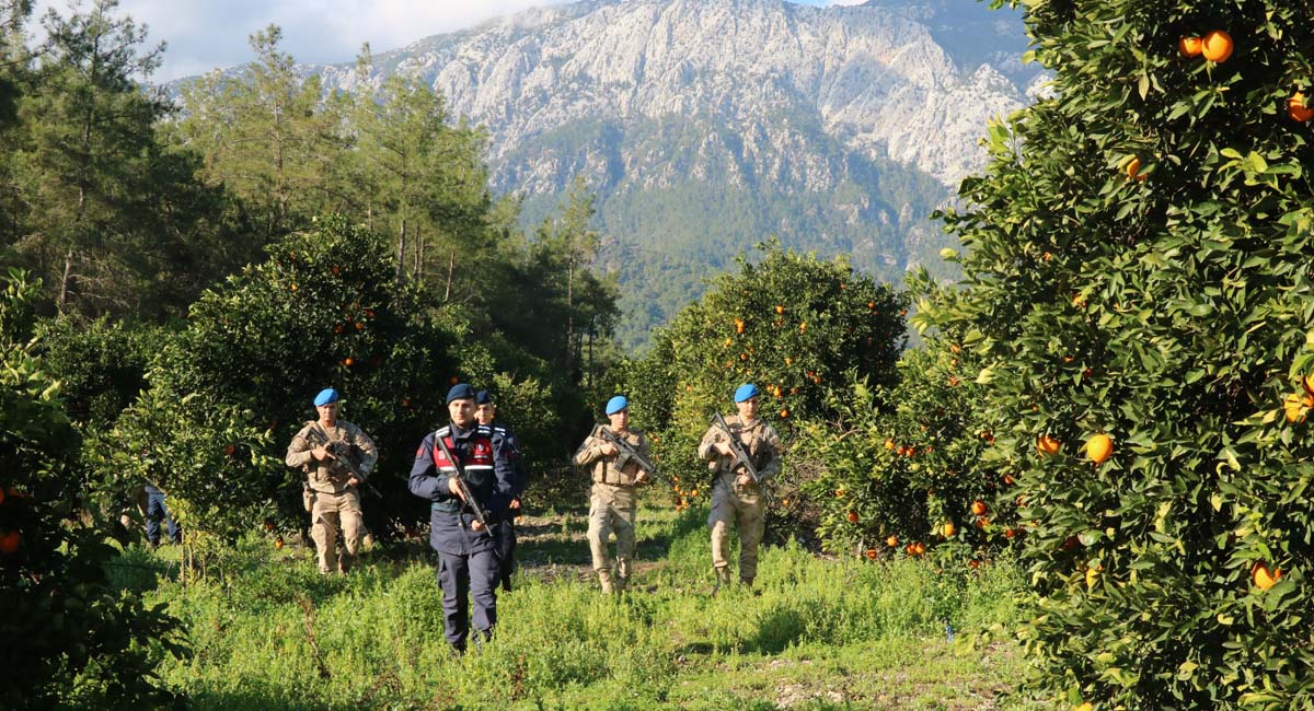 03 jandarma ekipleri narenciye hırsızlarına karşı nöbette
