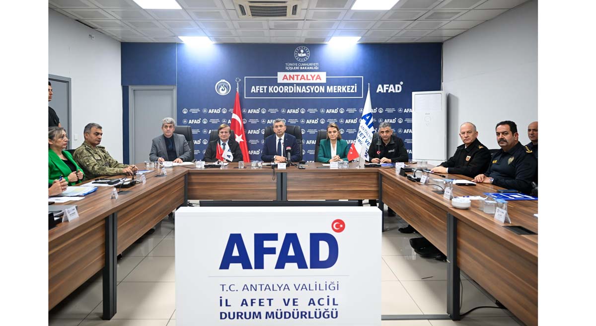 İl Afet ve Acil Durum Koordinasyon Kurulu toplantısı 01 