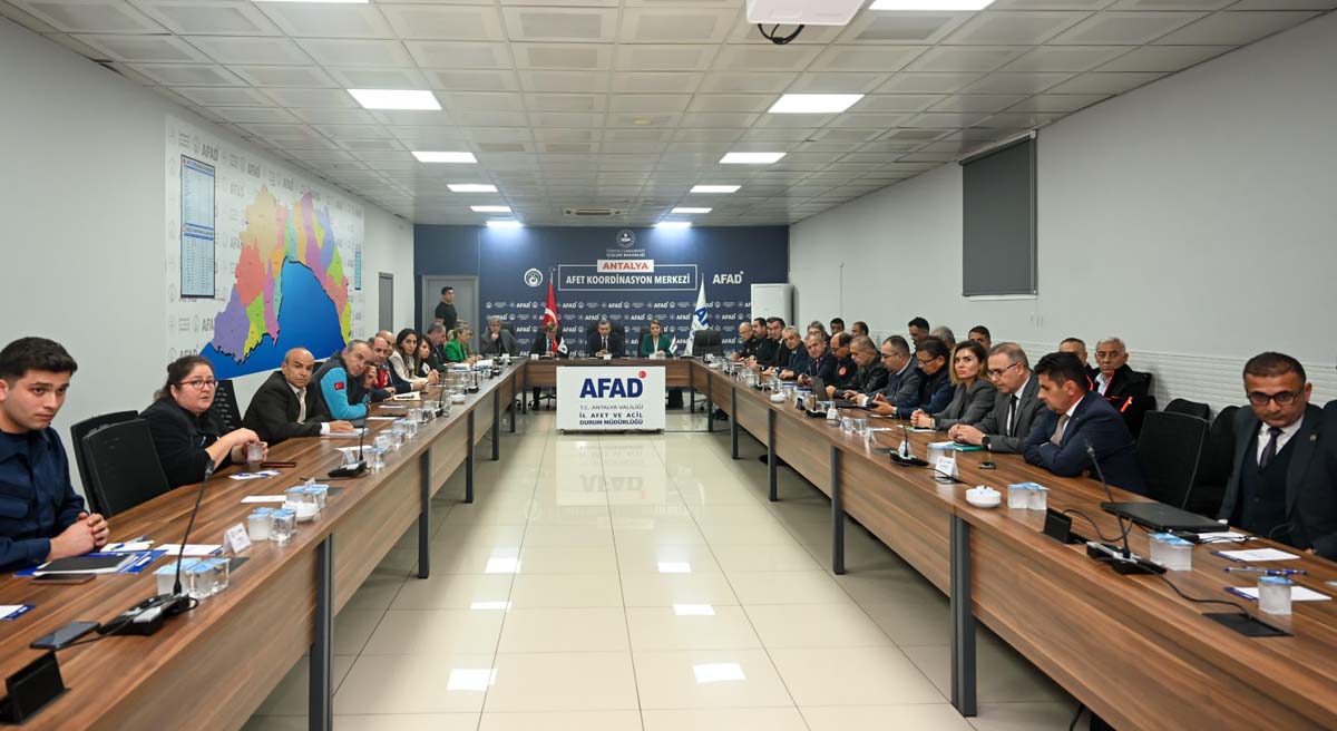 İl Afet ve Acil Durum Koordinasyon Kurulu toplantısı  04