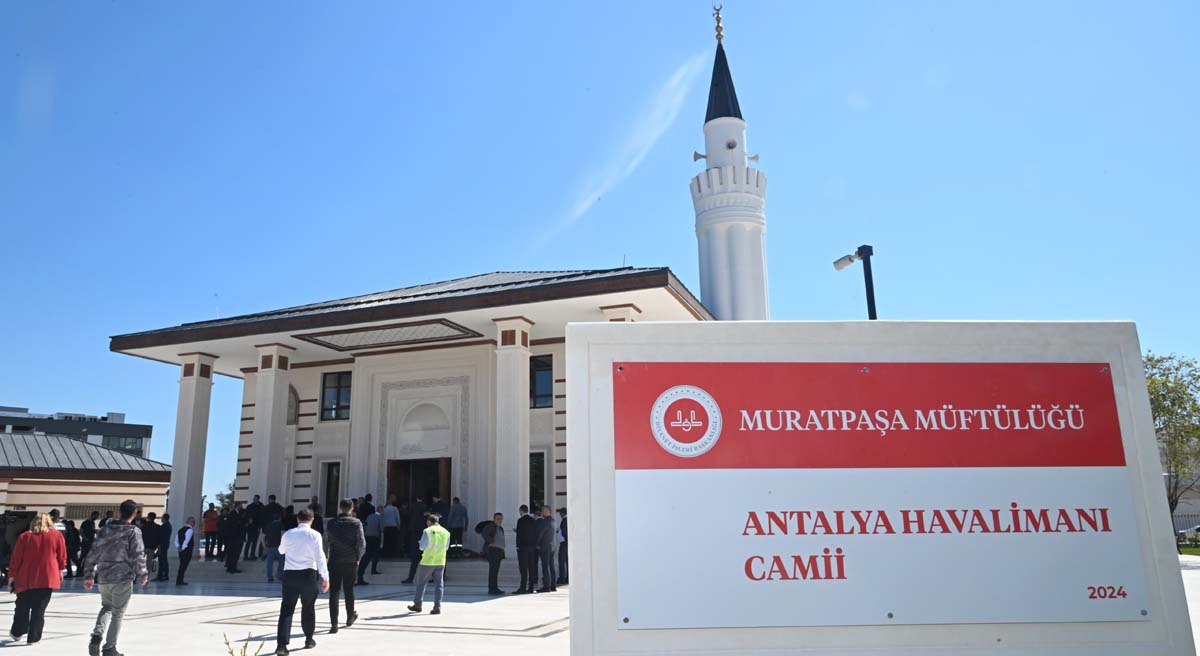 Antalya Havalimanı Camii Açılış 05