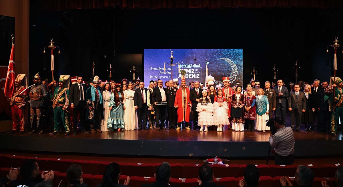 Antalyanın Fethinin 818 Yıl Dönümü Coşkuyla Kutlandı 06