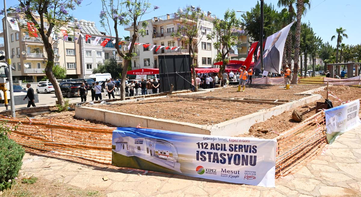 112 Acil Sağlık Hizmetleri İstasyonu Temel Atma Töreni 01