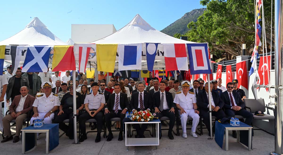 Kaş Sahil Güvenlik Karakol Komutanlığı Yeni Hizmet Binası Açılış Töreni 01