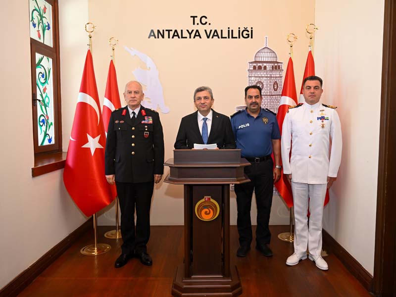 Vali Şahin’den Haziran Ayı Güvenlik Ve Huzur Açıklaması